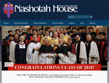 Tablet Screenshot of nashotah.edu